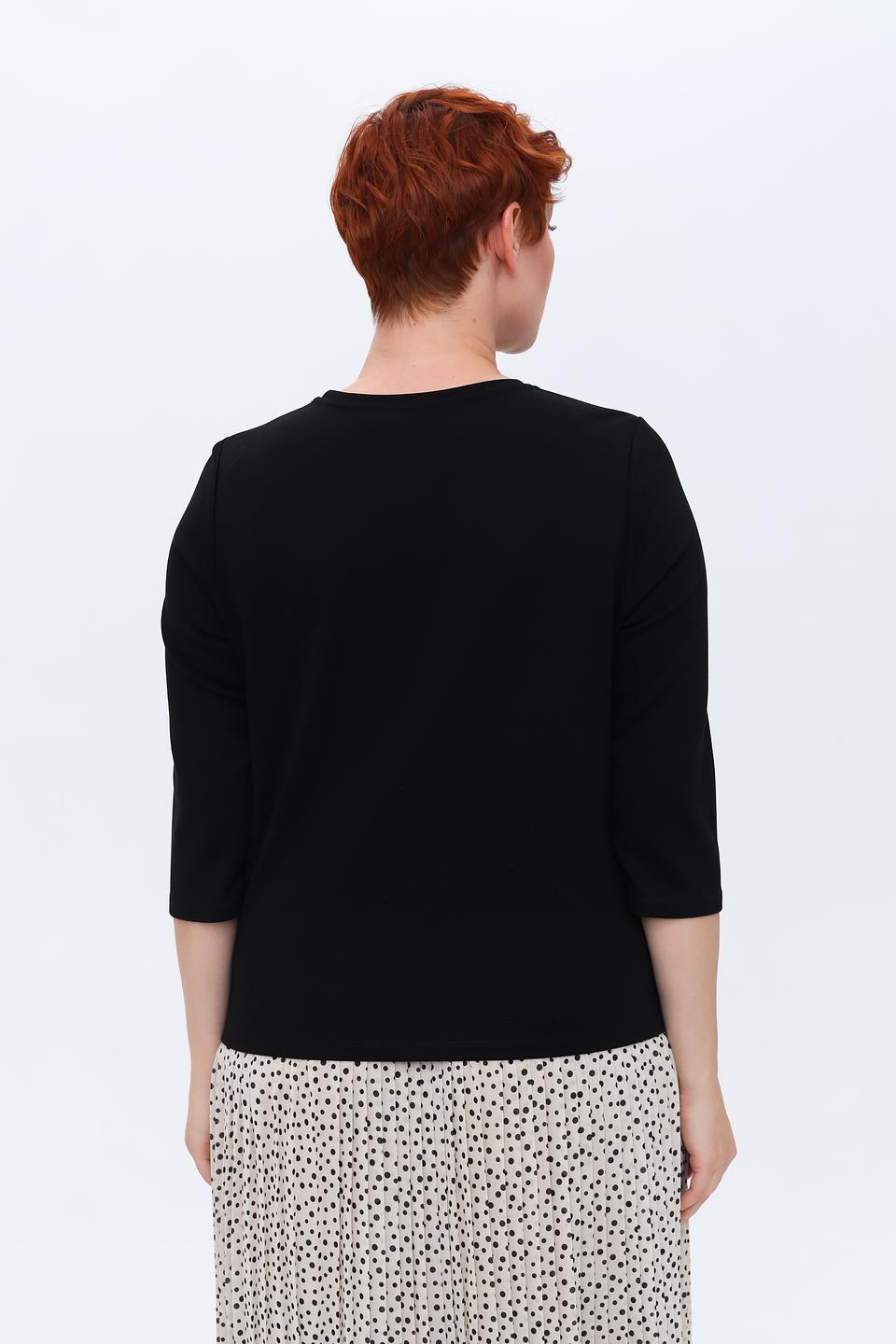 Пуловер Gerry Weber с вышивкой чёрный