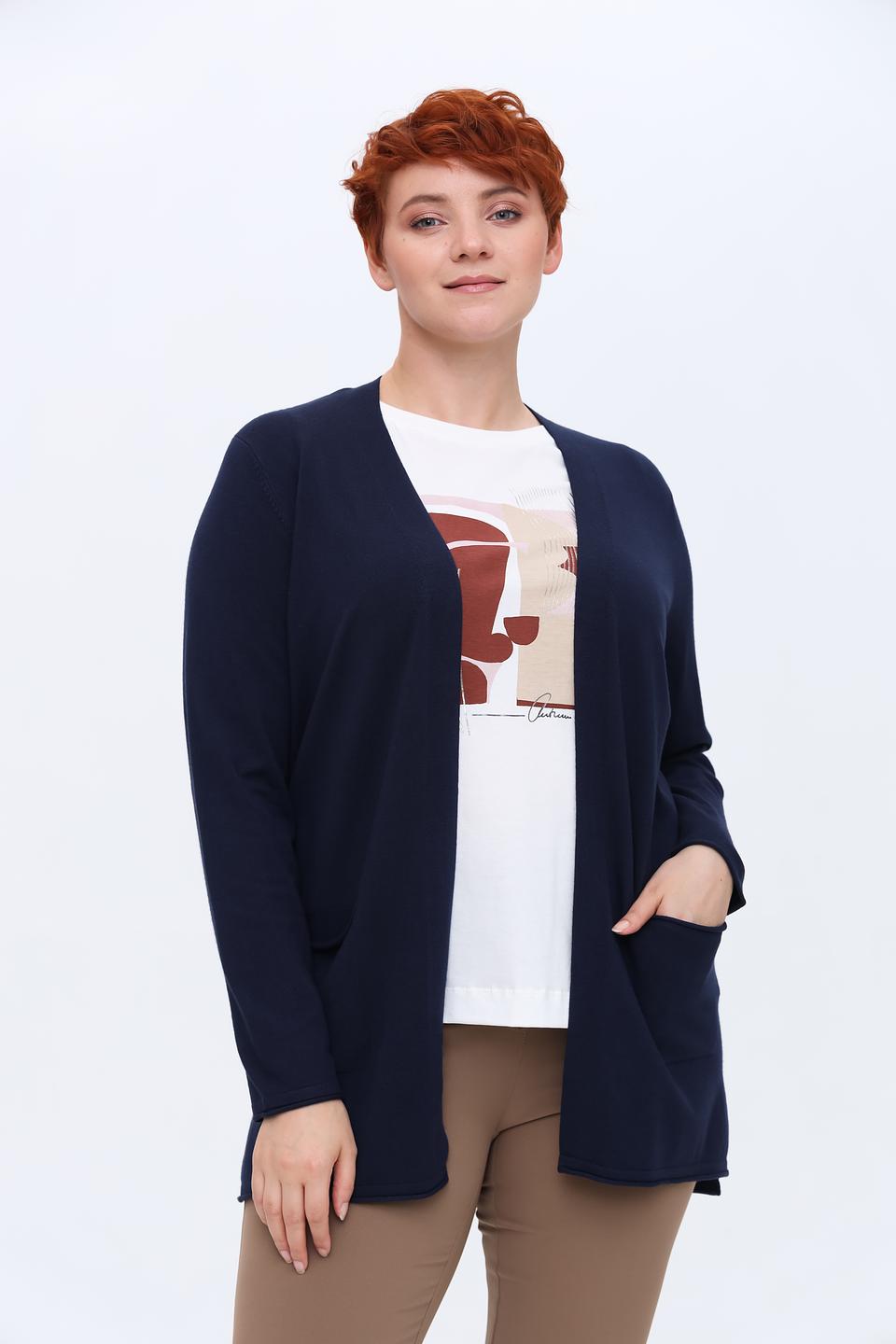 Кардиган Via Appia DUE темно-синий