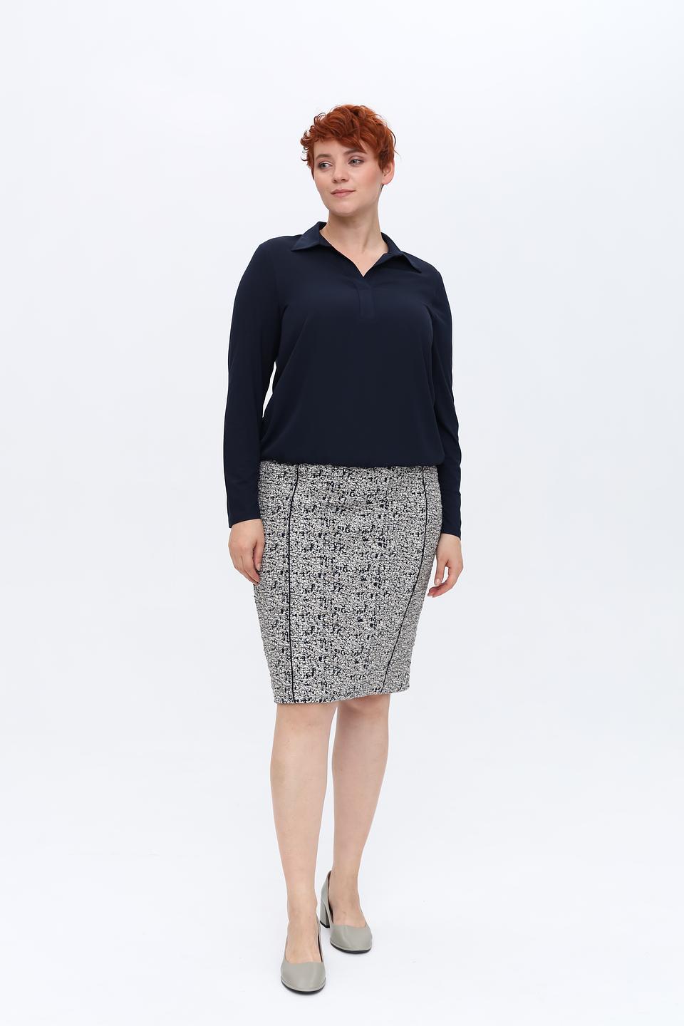 Блуза Frank Walder с воротником