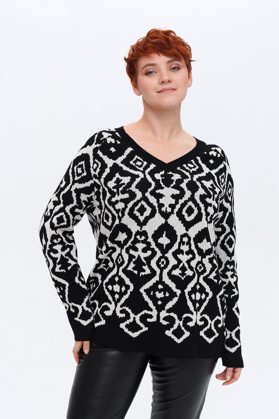 Пуловер Via Appia с узором