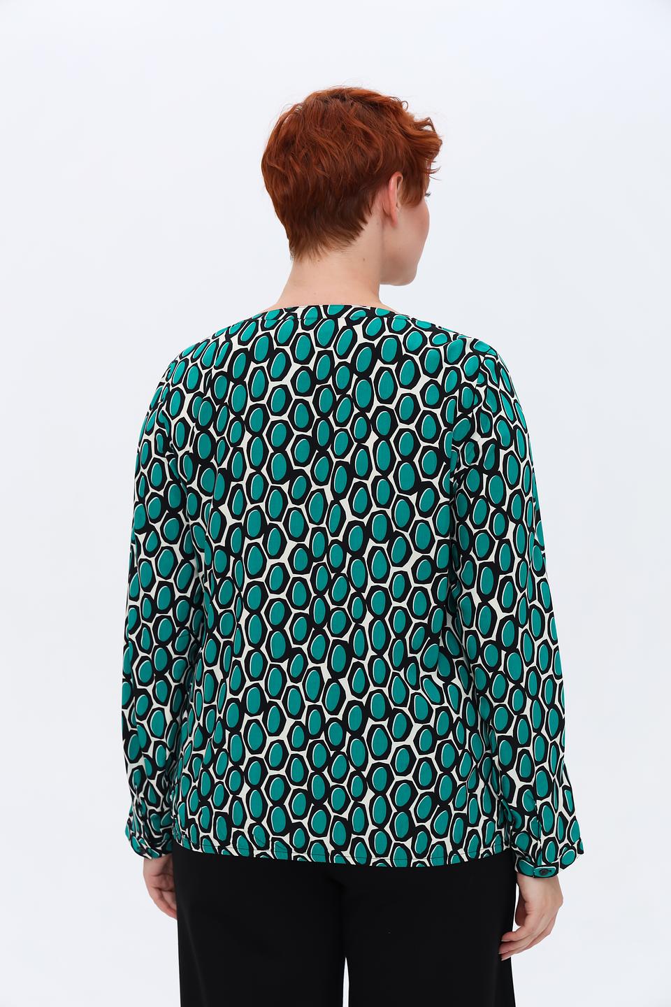 Блуза Via Appia DUE с принтом