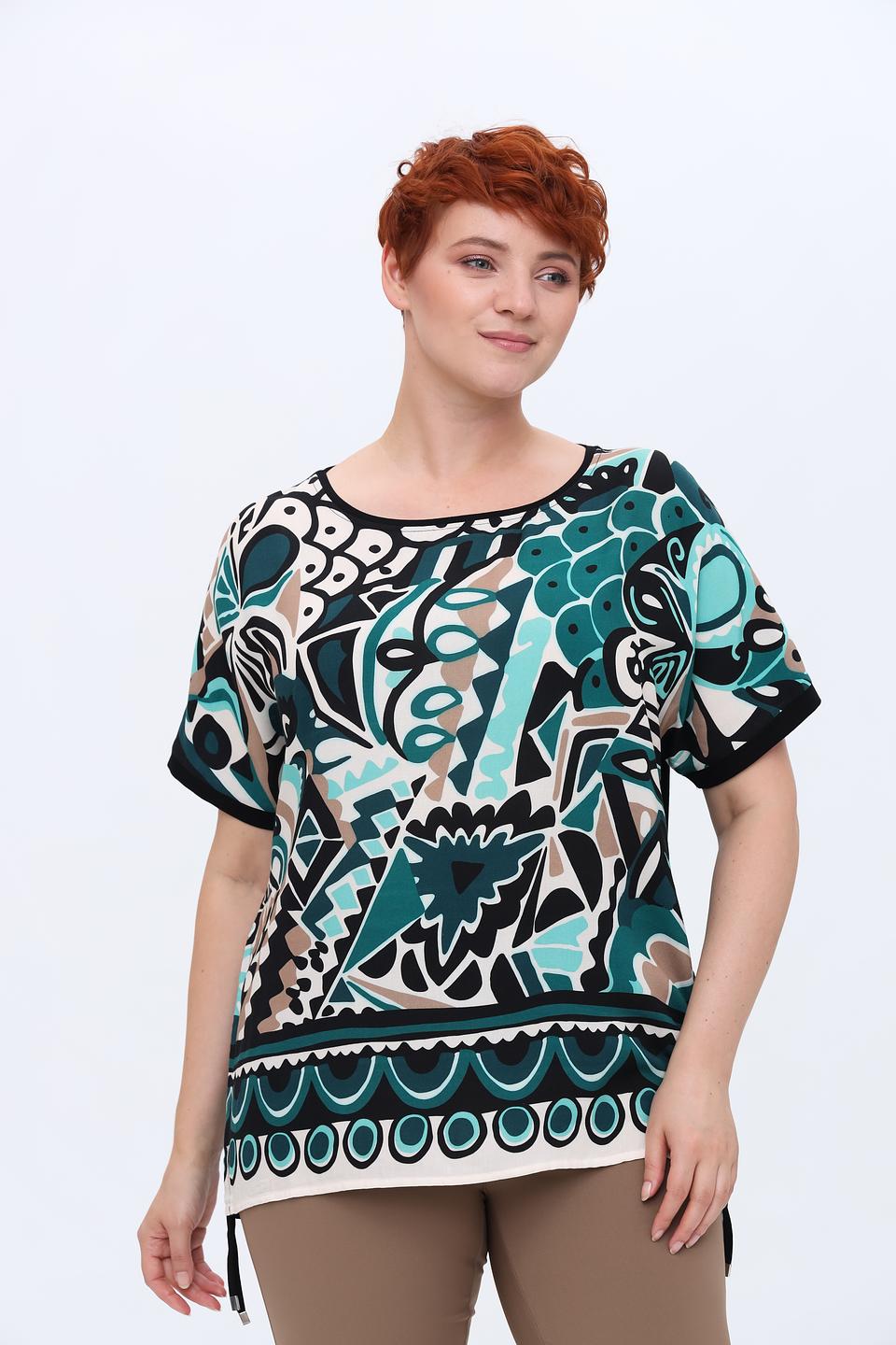 Блуза Via Appia с принтом