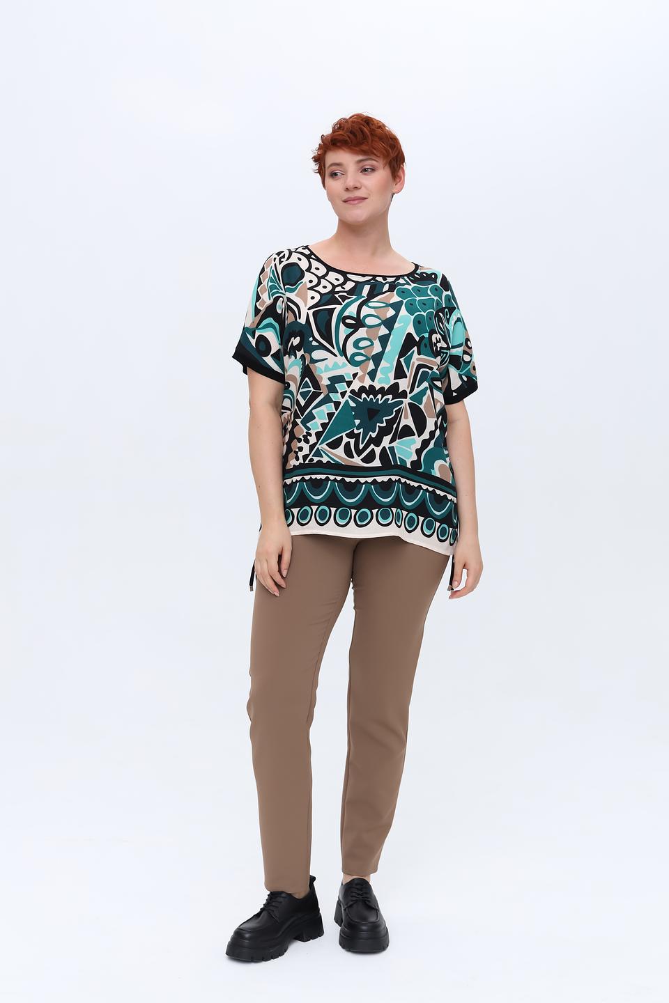 Блуза Via Appia с принтом