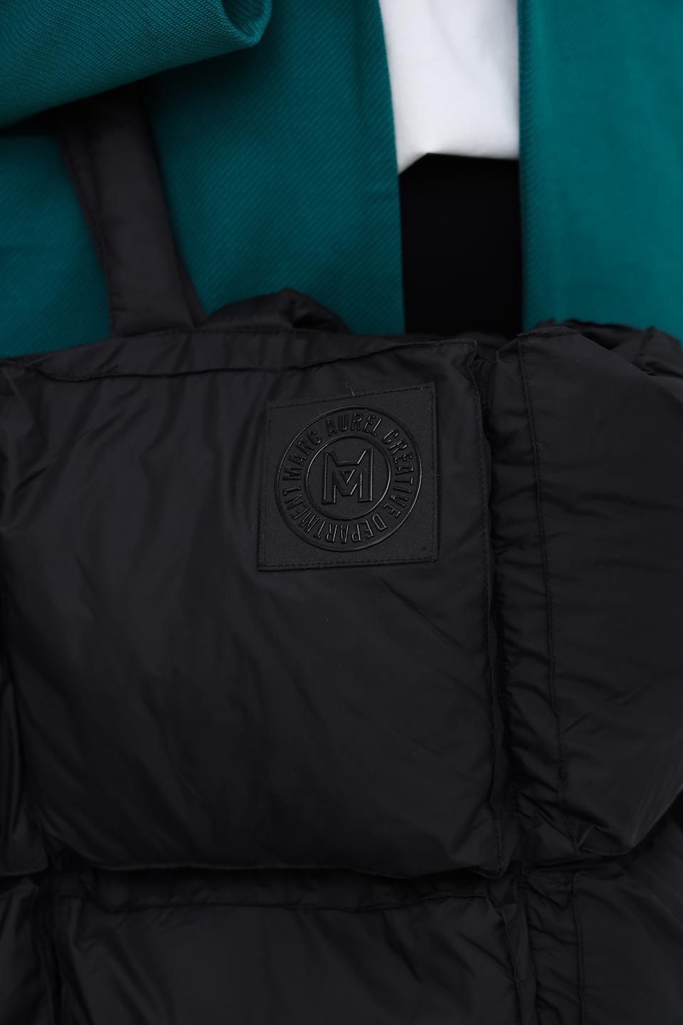 Сумка Marc Aurel стеганая чёрная