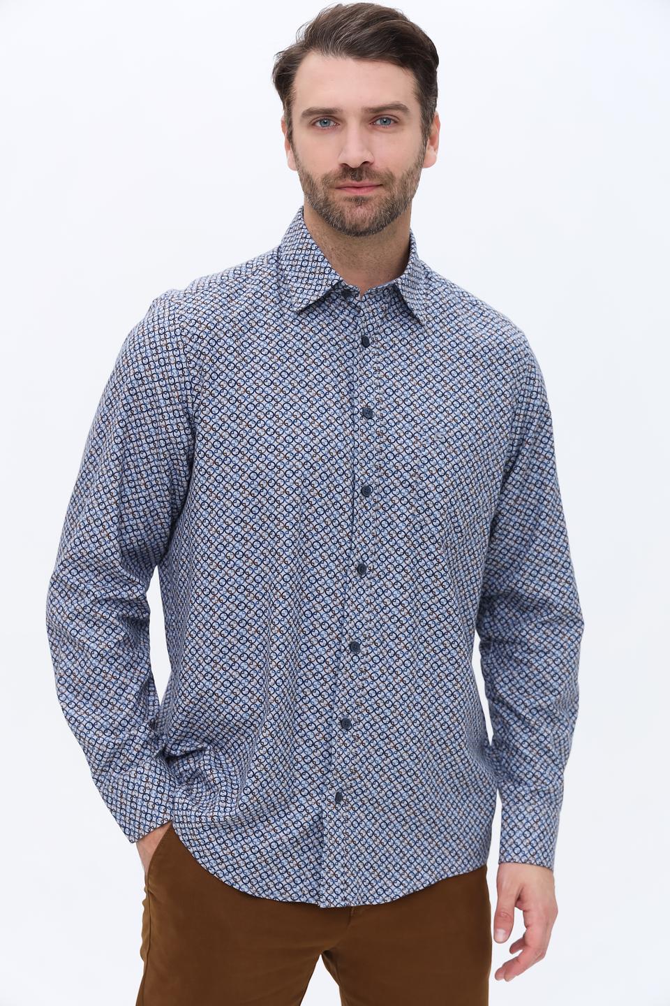Рубашка Casa Moda с геометрическим рисунком