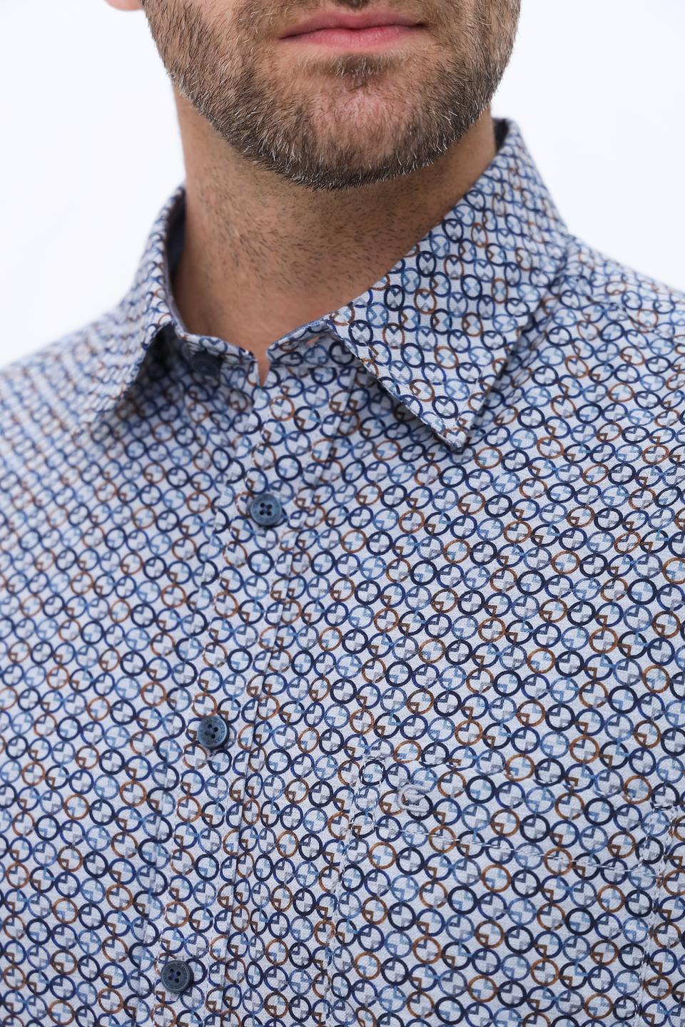 Рубашка Casa Moda с геометрическим рисунком