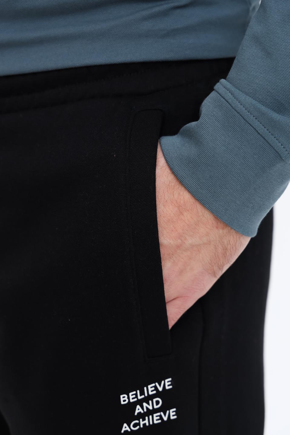 Спортивные брюки Tom Tailor denim чёрные