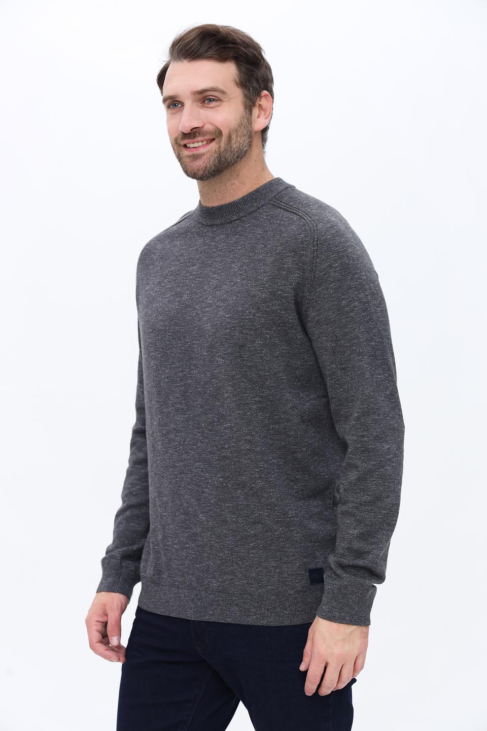 Джемпер Tom Tailor серый меланж