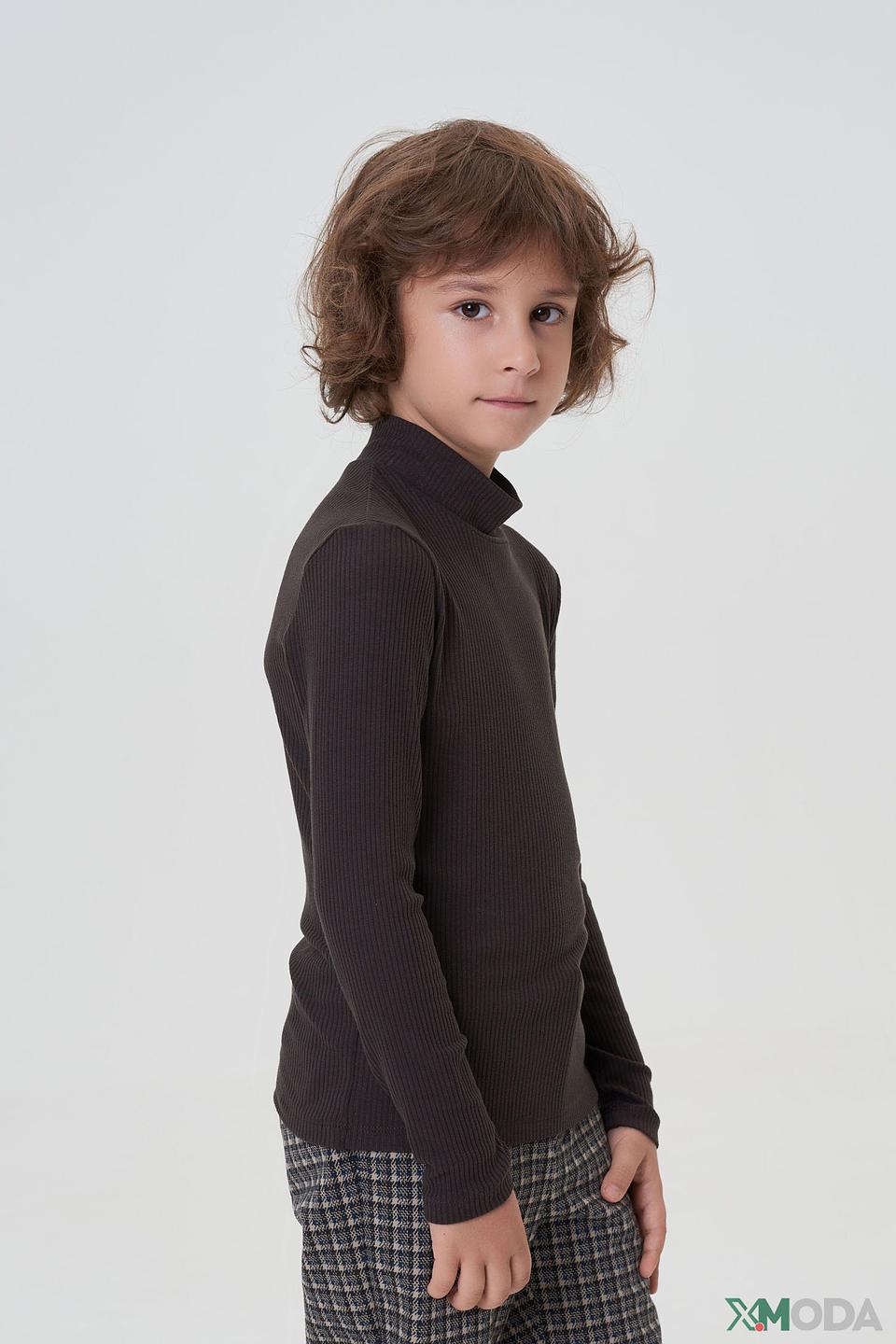 Джемпер Choupette с воротником-стойкой шоколадный