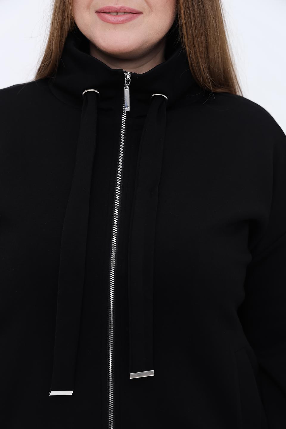 Толстовка Apart на молнии чёрная