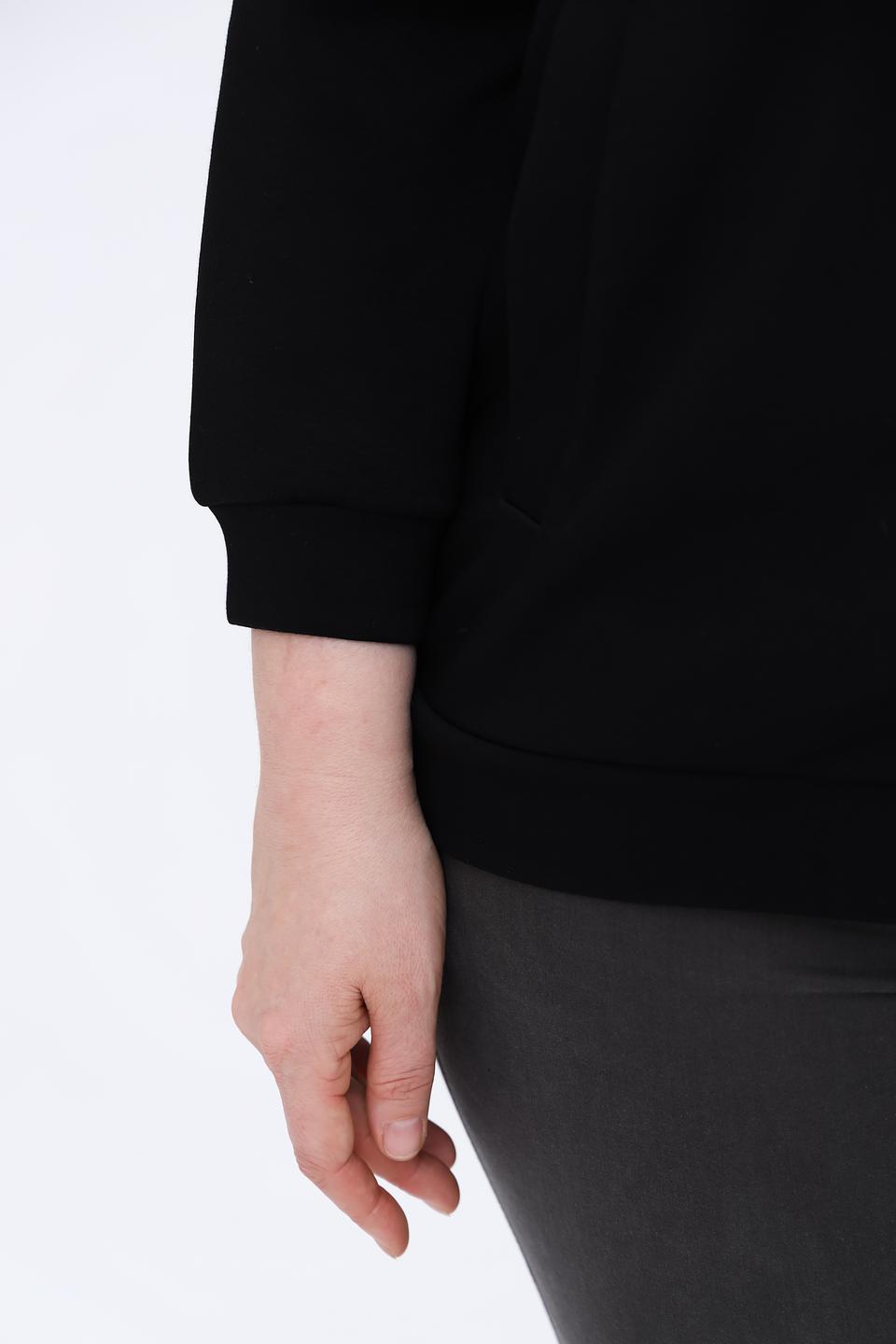 Толстовка Apart на молнии чёрная