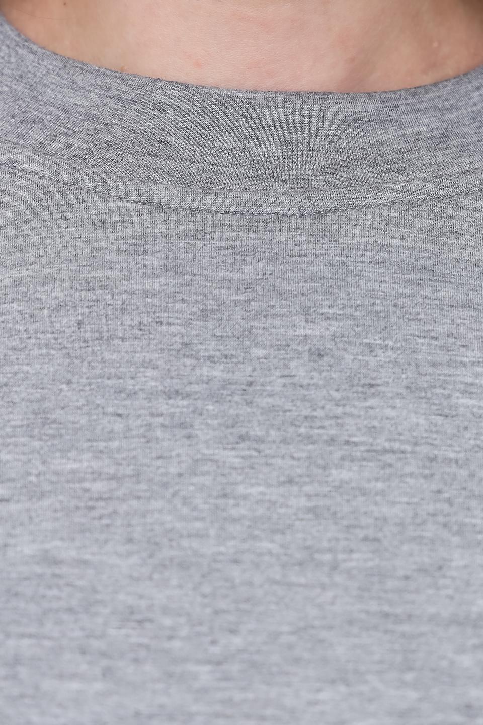 Пуловер Apart серый с принтом