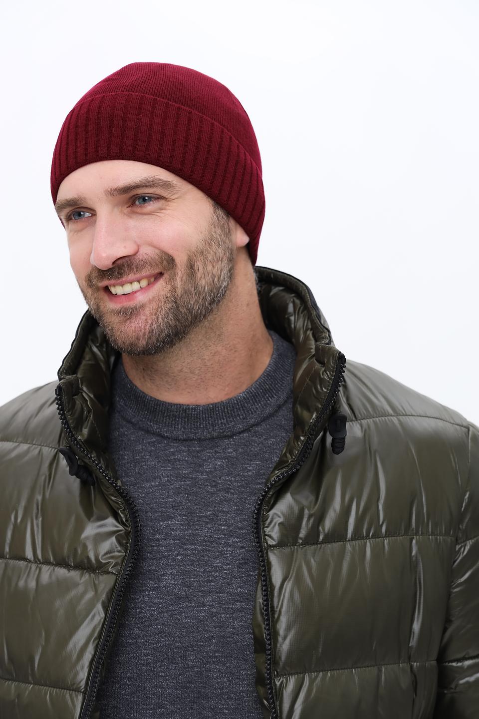 Шапка Marhatter бордовая