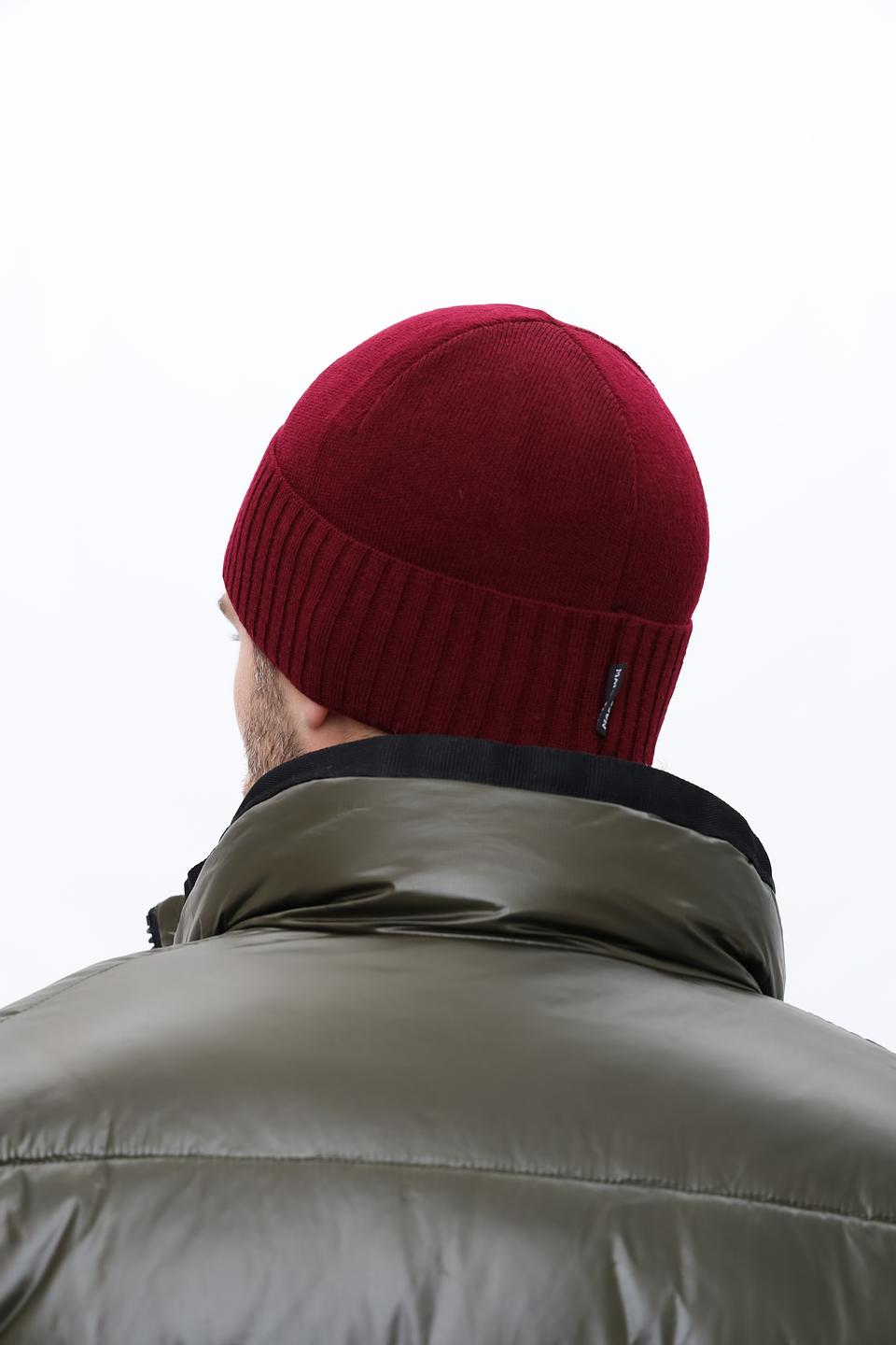 Шапка Marhatter бордовая