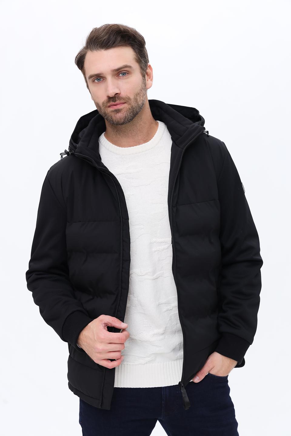 Куртка Time Zone степлёная чёрная