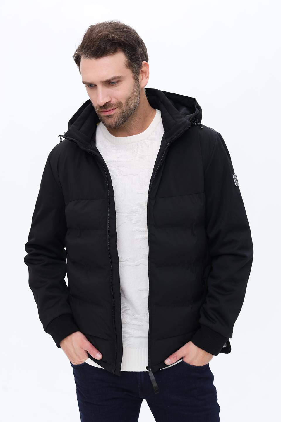 Куртка Time Zone степлёная чёрная