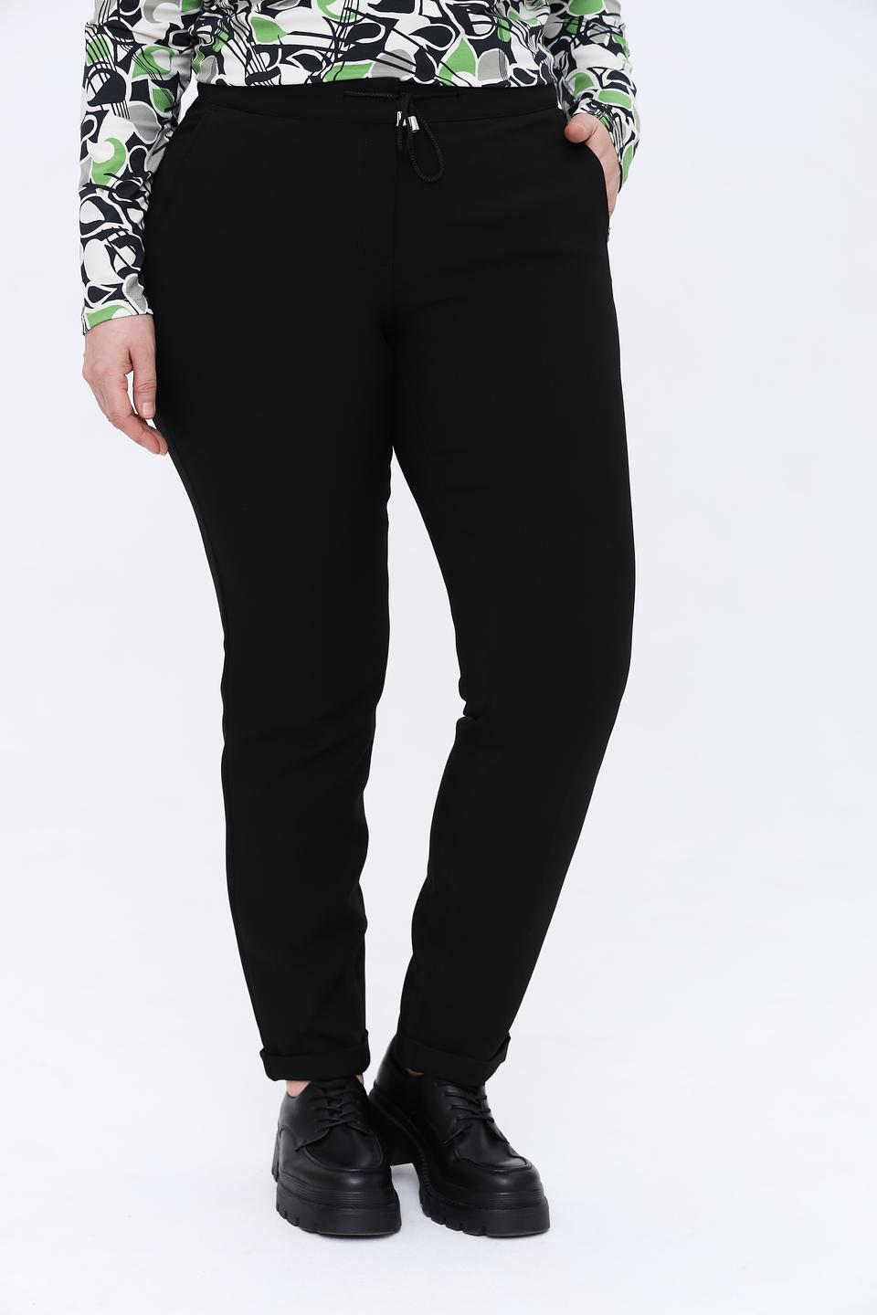 Брюки Ppep. женские черные с завязками