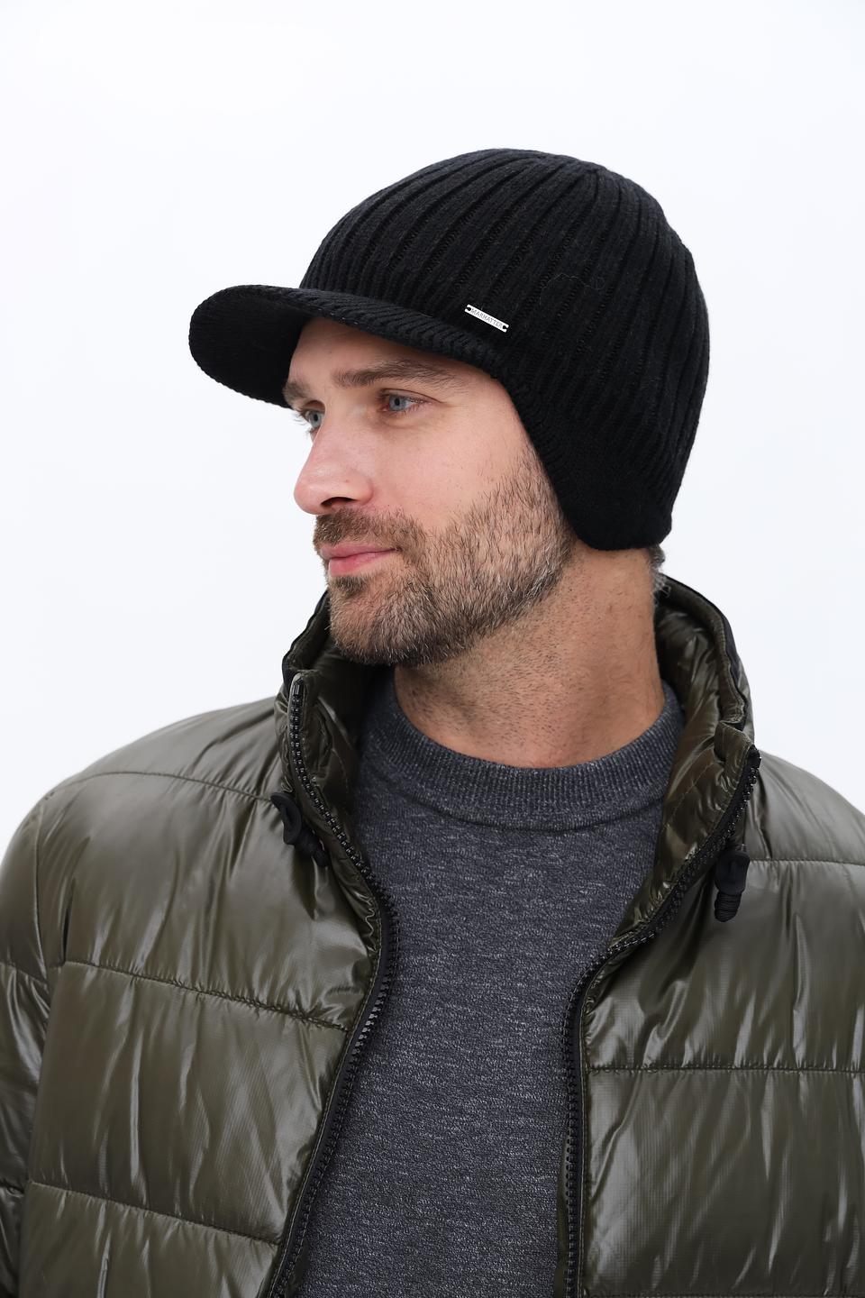 Бейсболка Marhatter чёрная