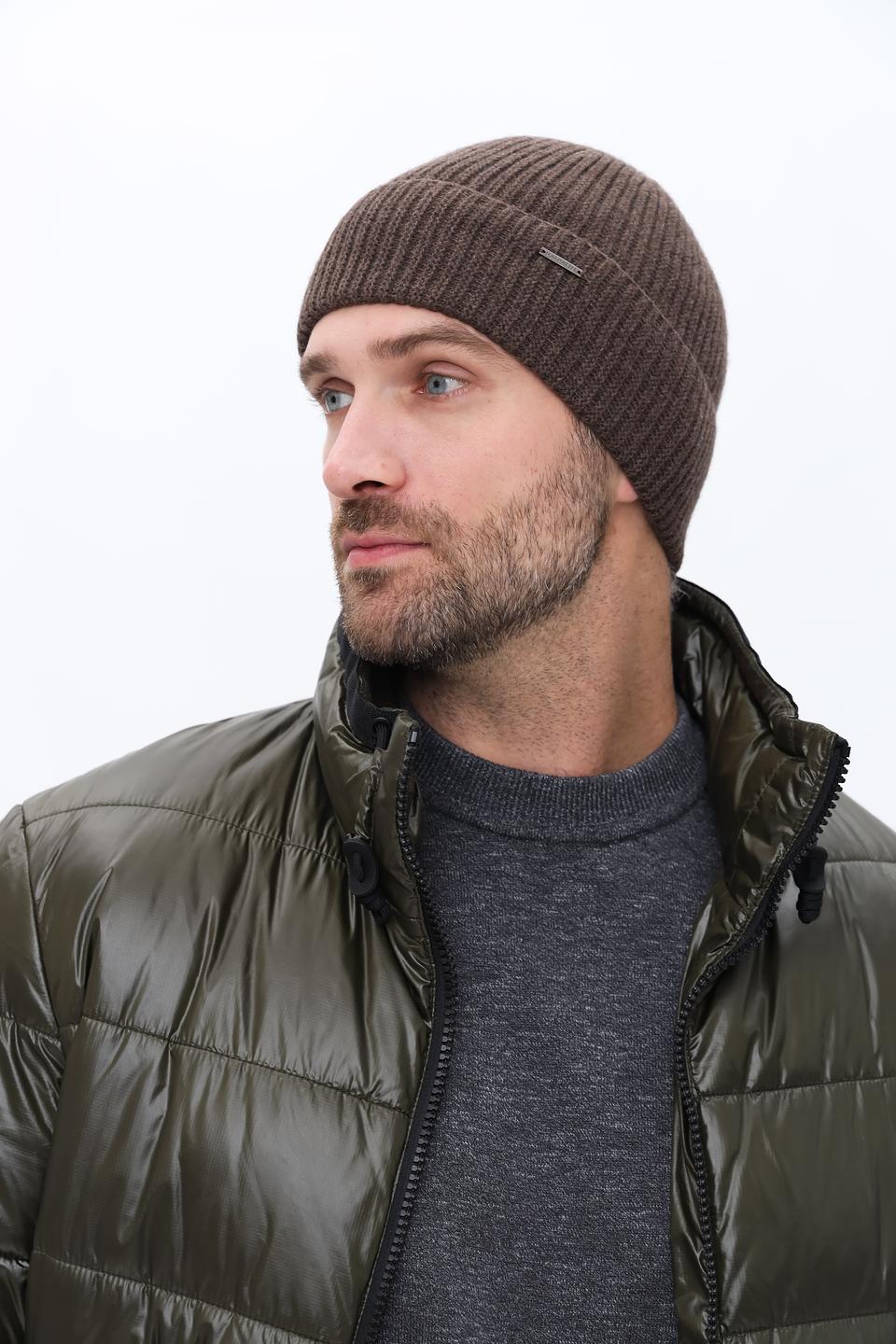 Шапка Marhatter коричневая