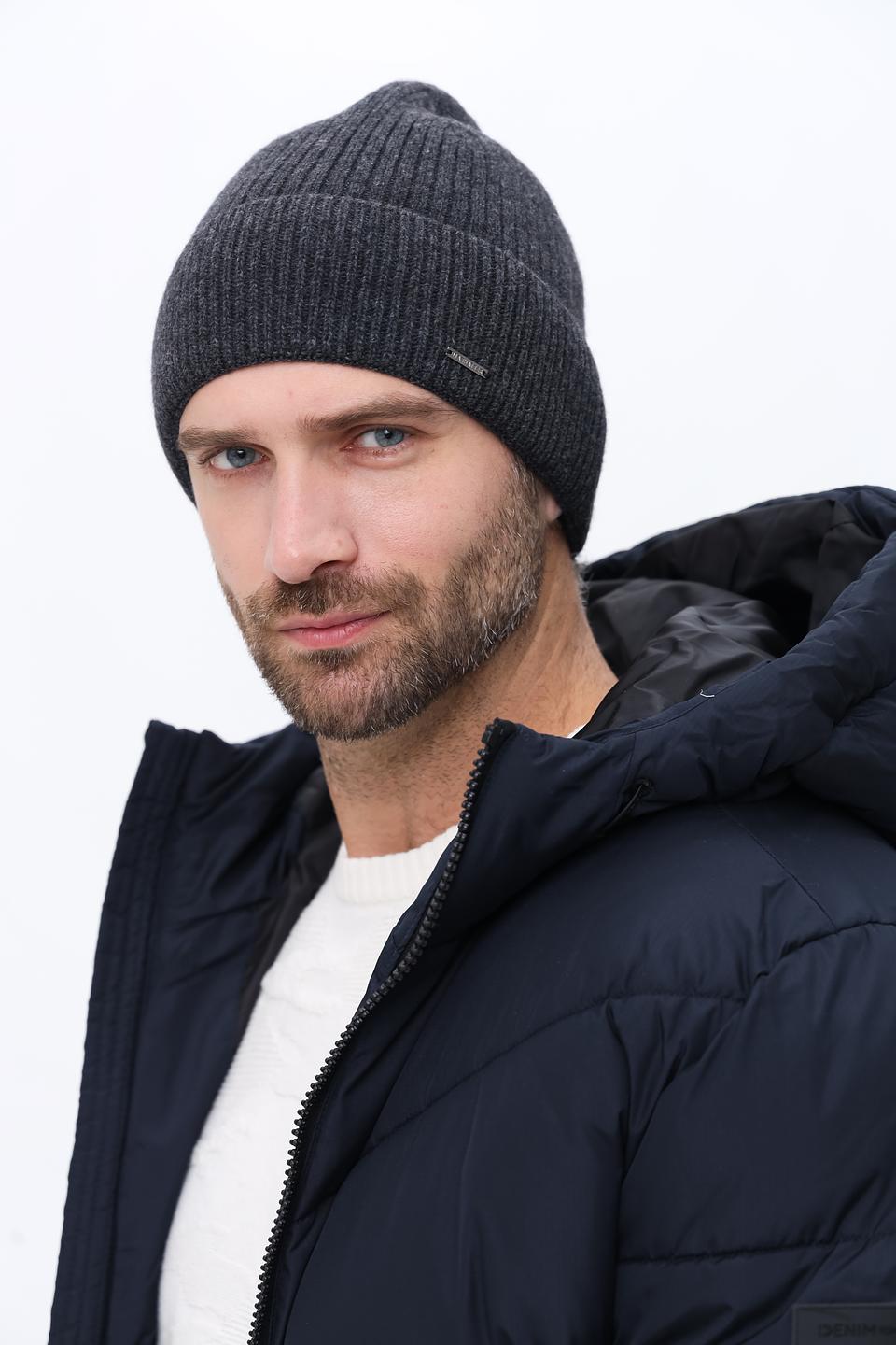 Шапка Marhatter мужская серая