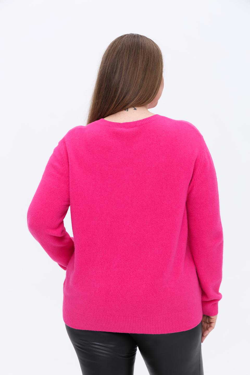 Пуловер Olsen фуксия