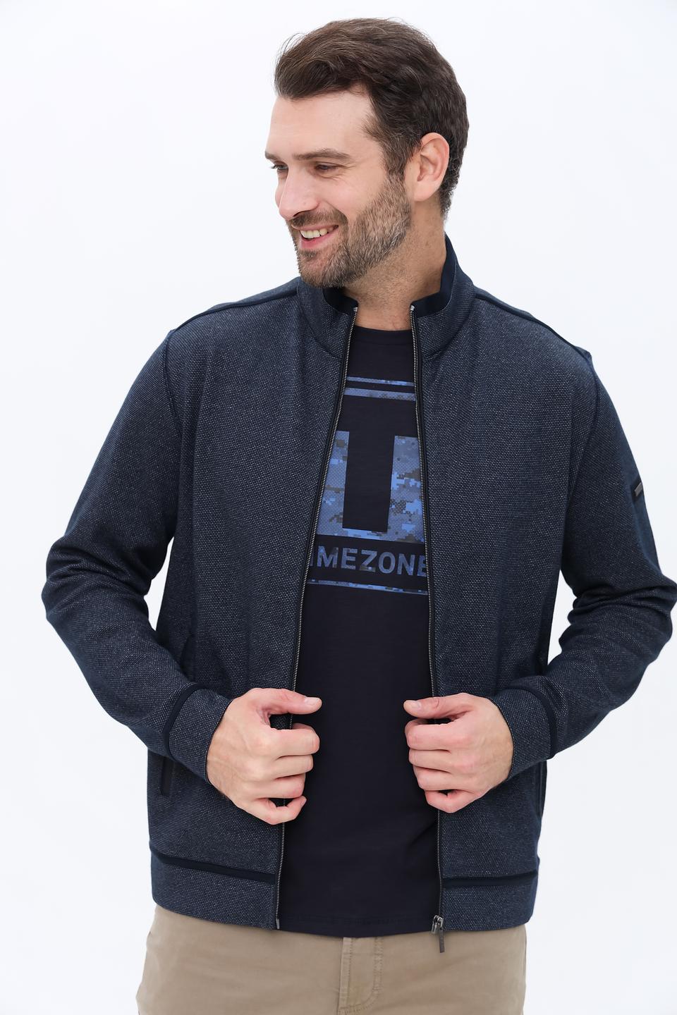 Кардиган Bugatti мужской тёмно-синий