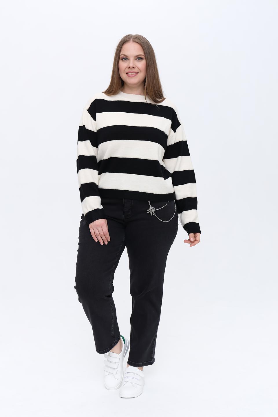 Пуловер Marc Aurel в полоску