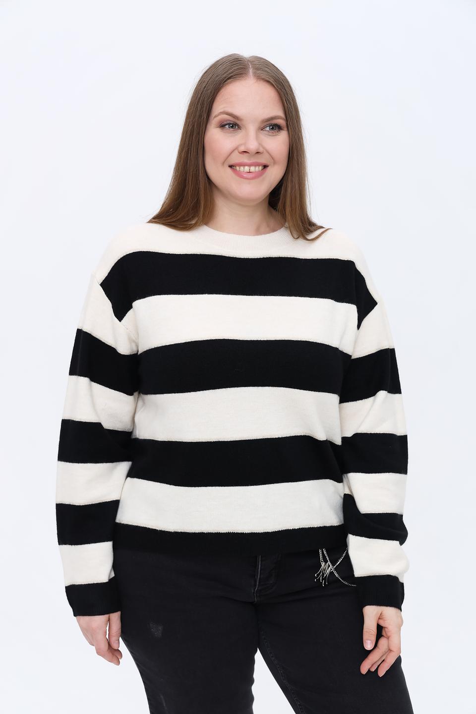 Пуловер Marc Aurel в полоску