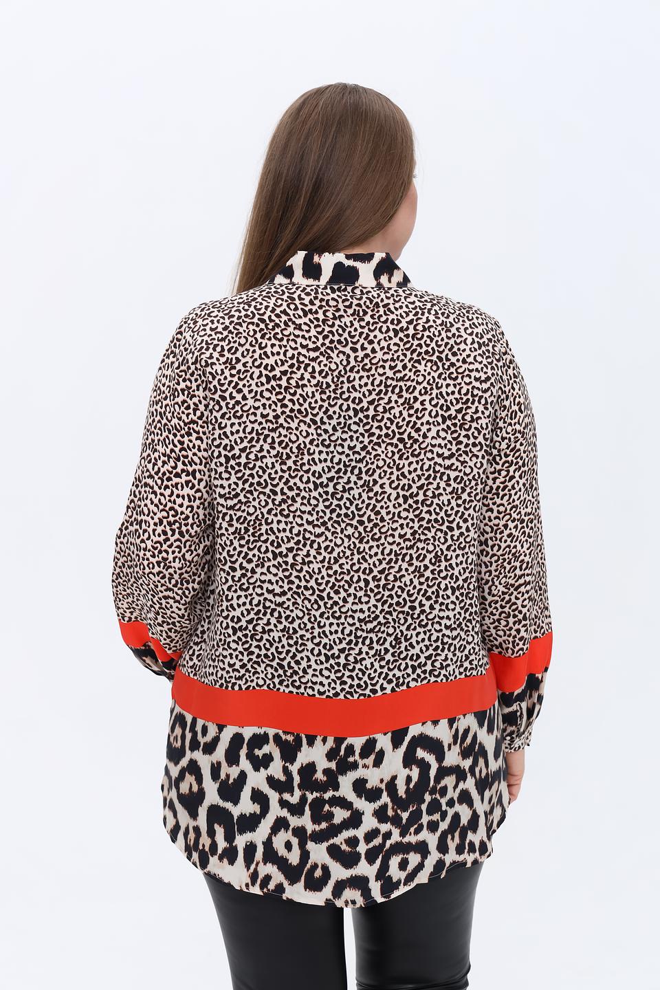 Рубашка Tuzzi с леопардовым принтом