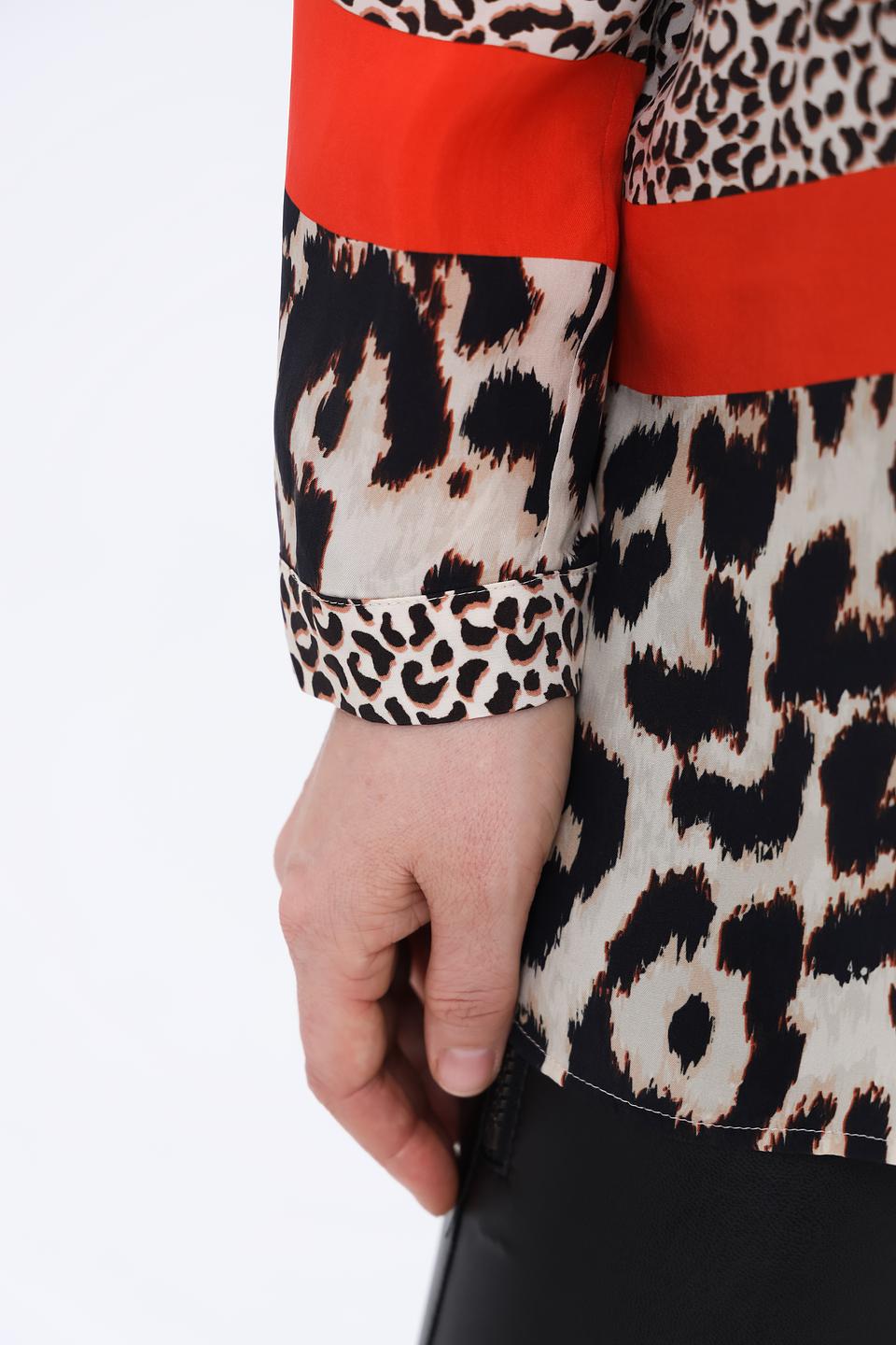 Рубашка Tuzzi с леопардовым принтом