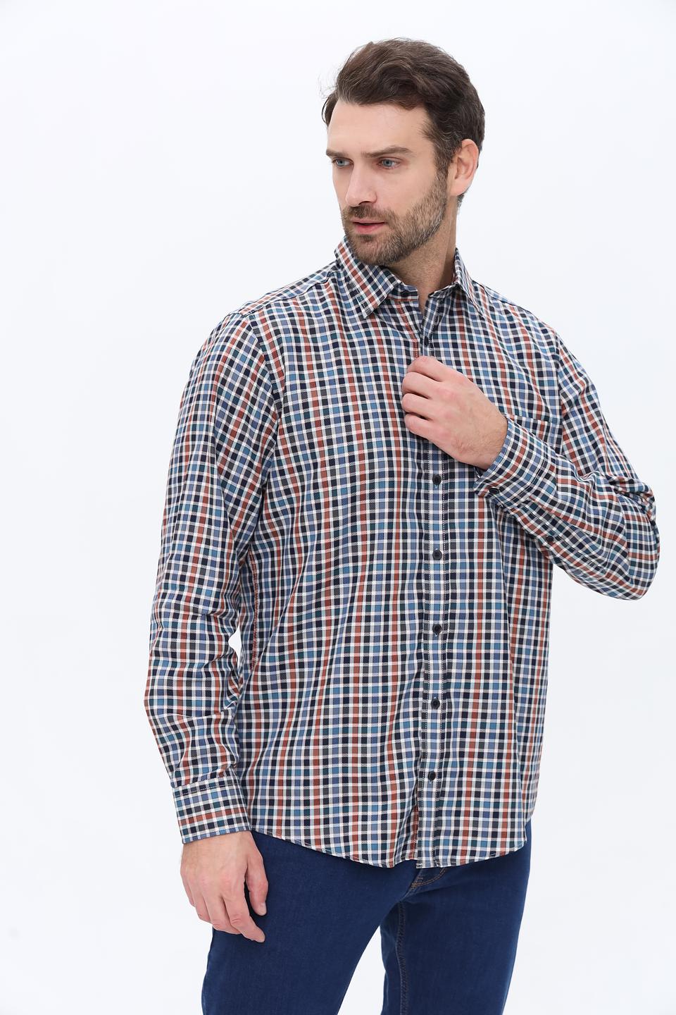 Рубашка Casa Moda в клетку