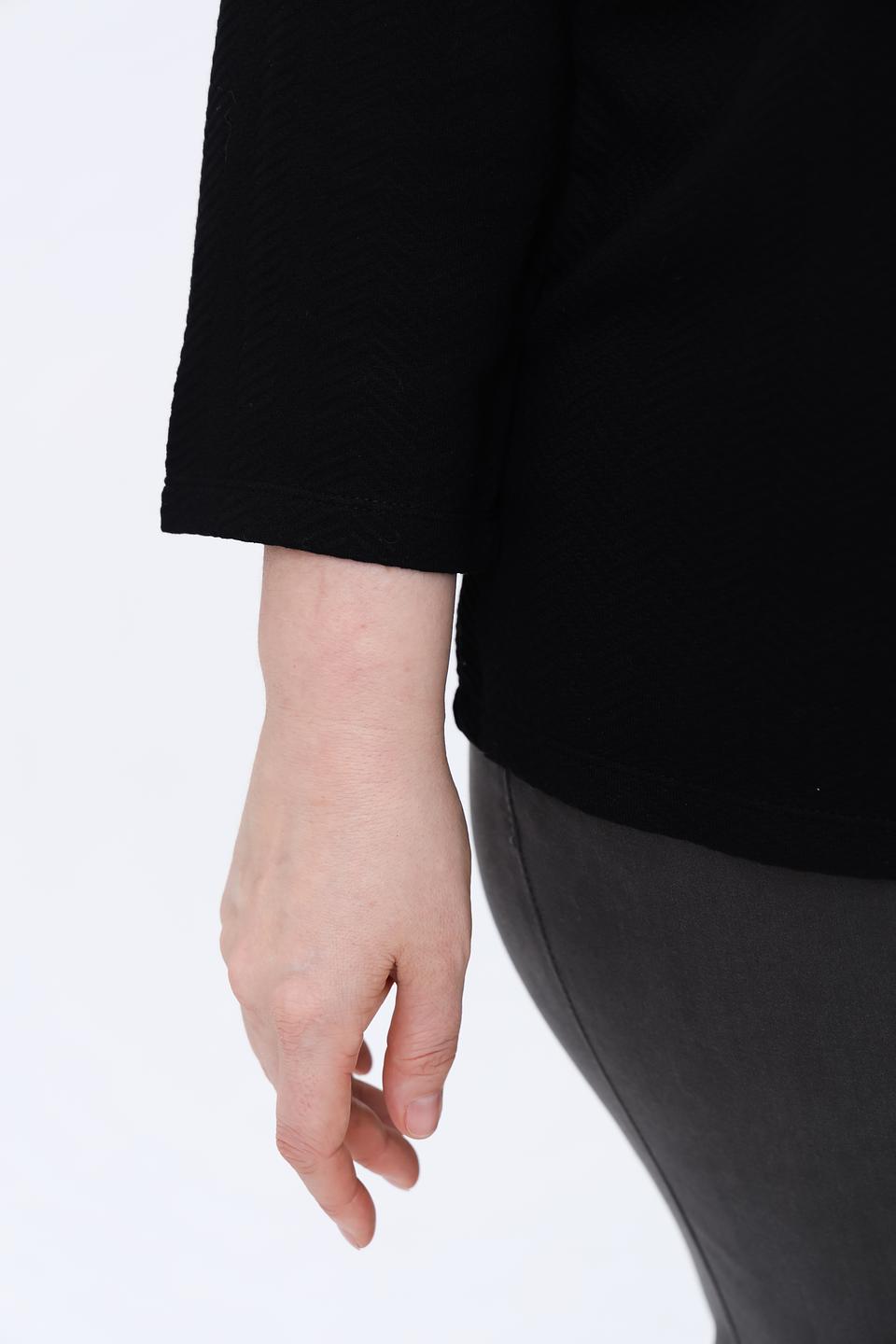 Пуловер Gerry Weber с капюшоном чёрный