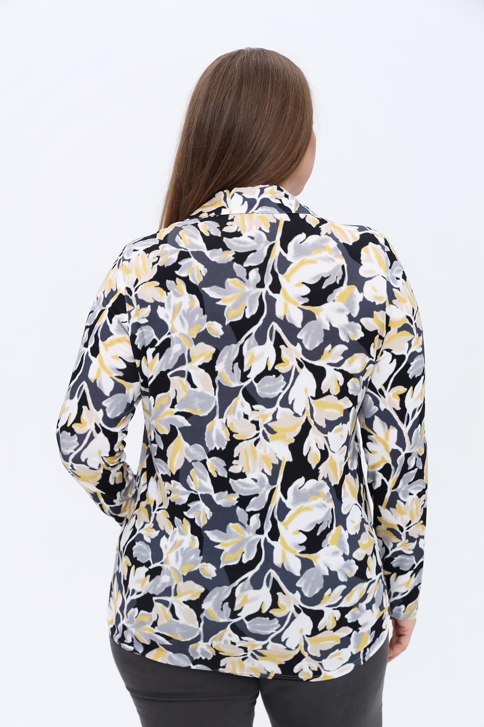 Блуза Frank Walder с цветочным принтом