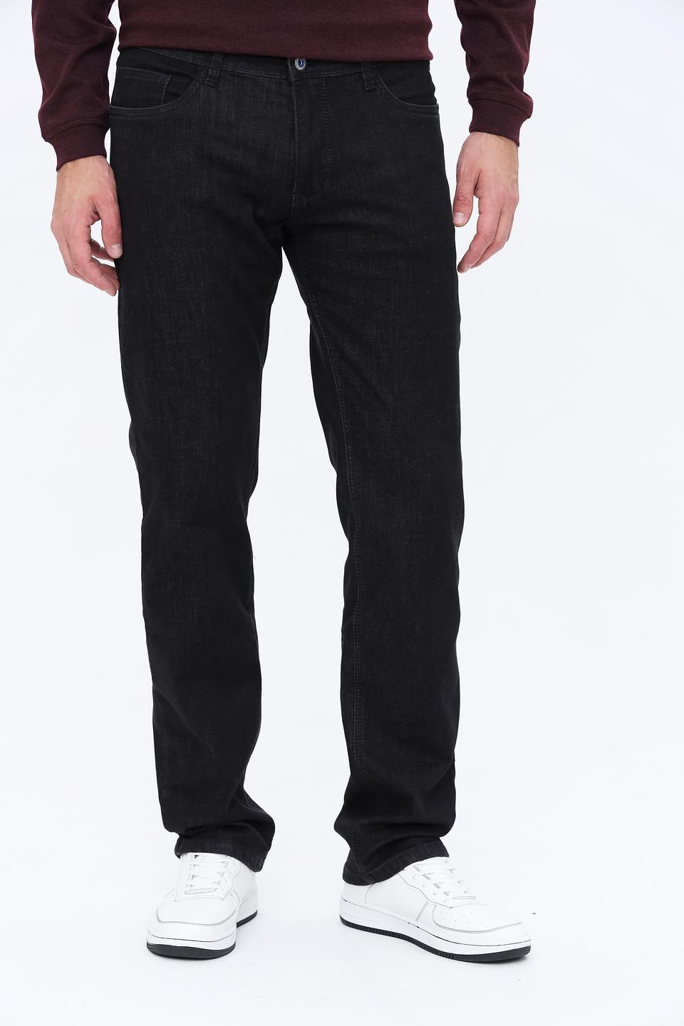 Джинсы Hattric чёрные классические