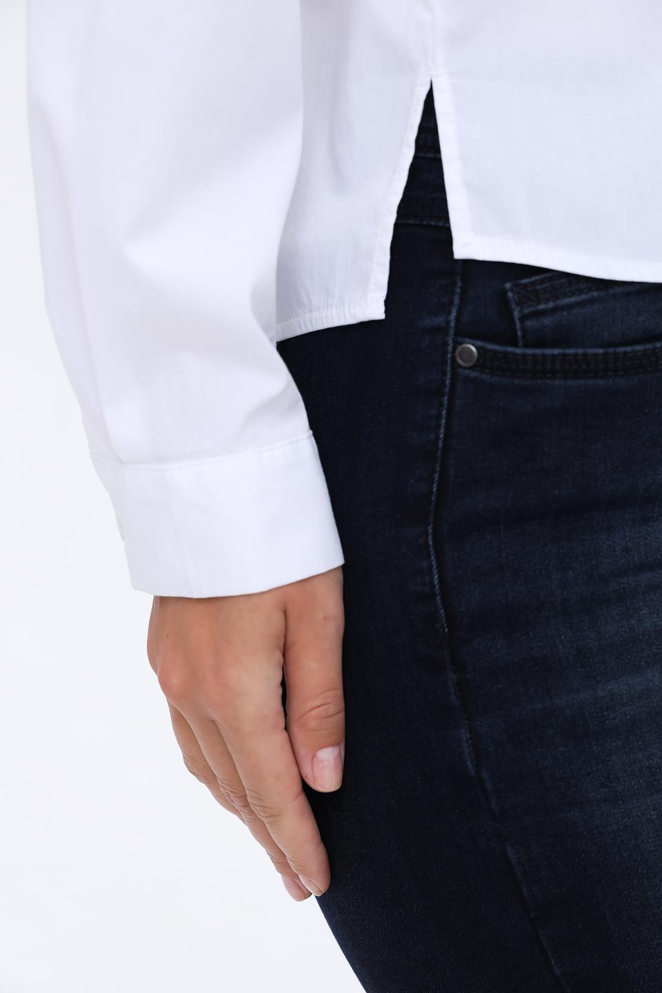 Рубашка Tom Tailor denim белая