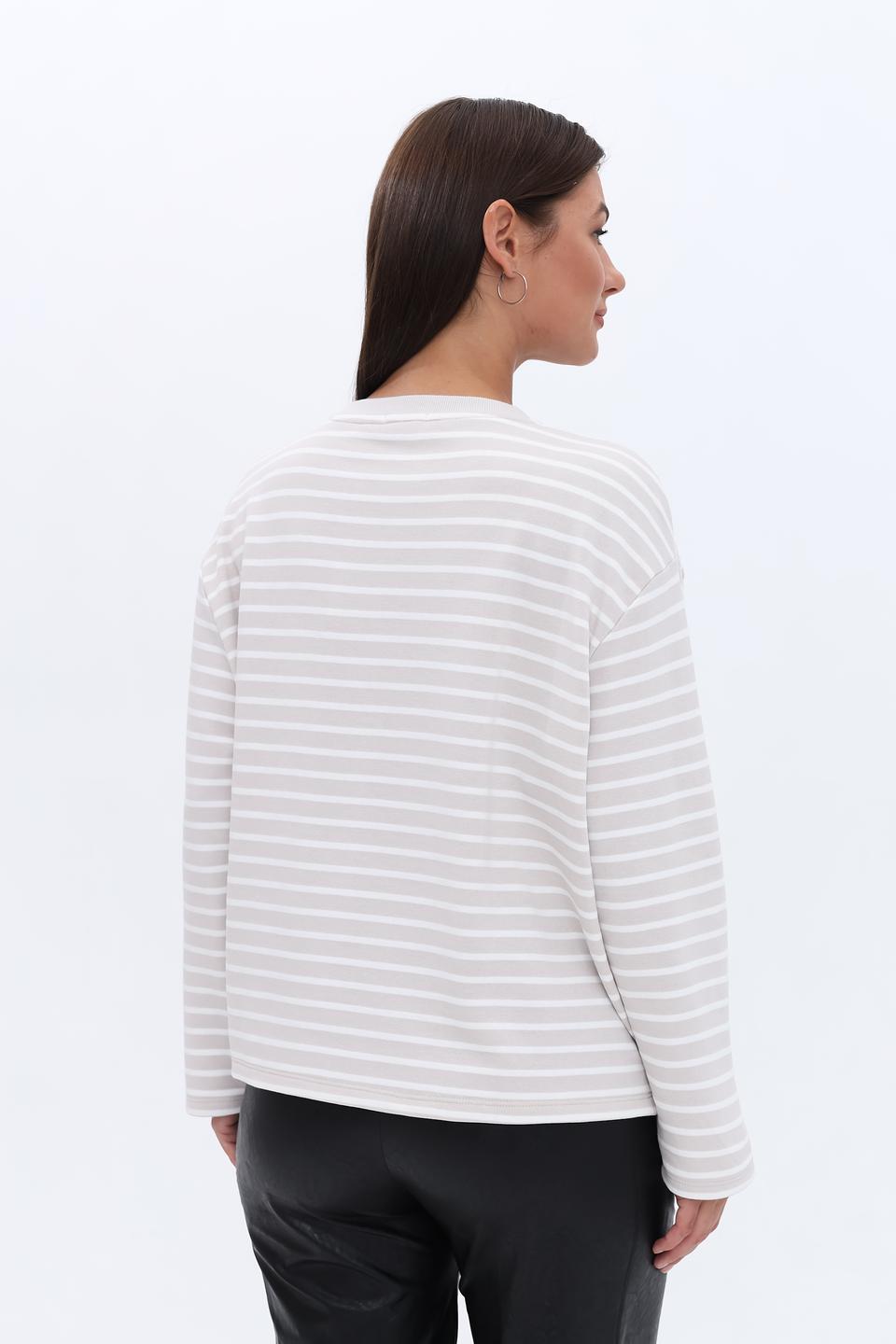 Пуловер Tom Tailor в полоску