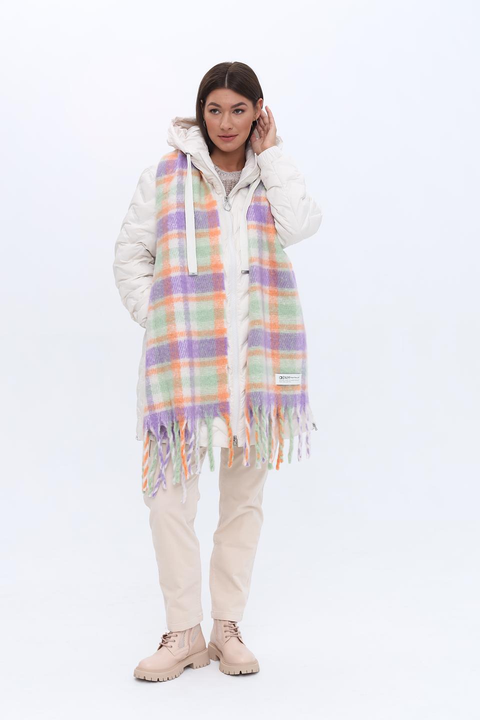 Шарф Tom Tailor denim клетка