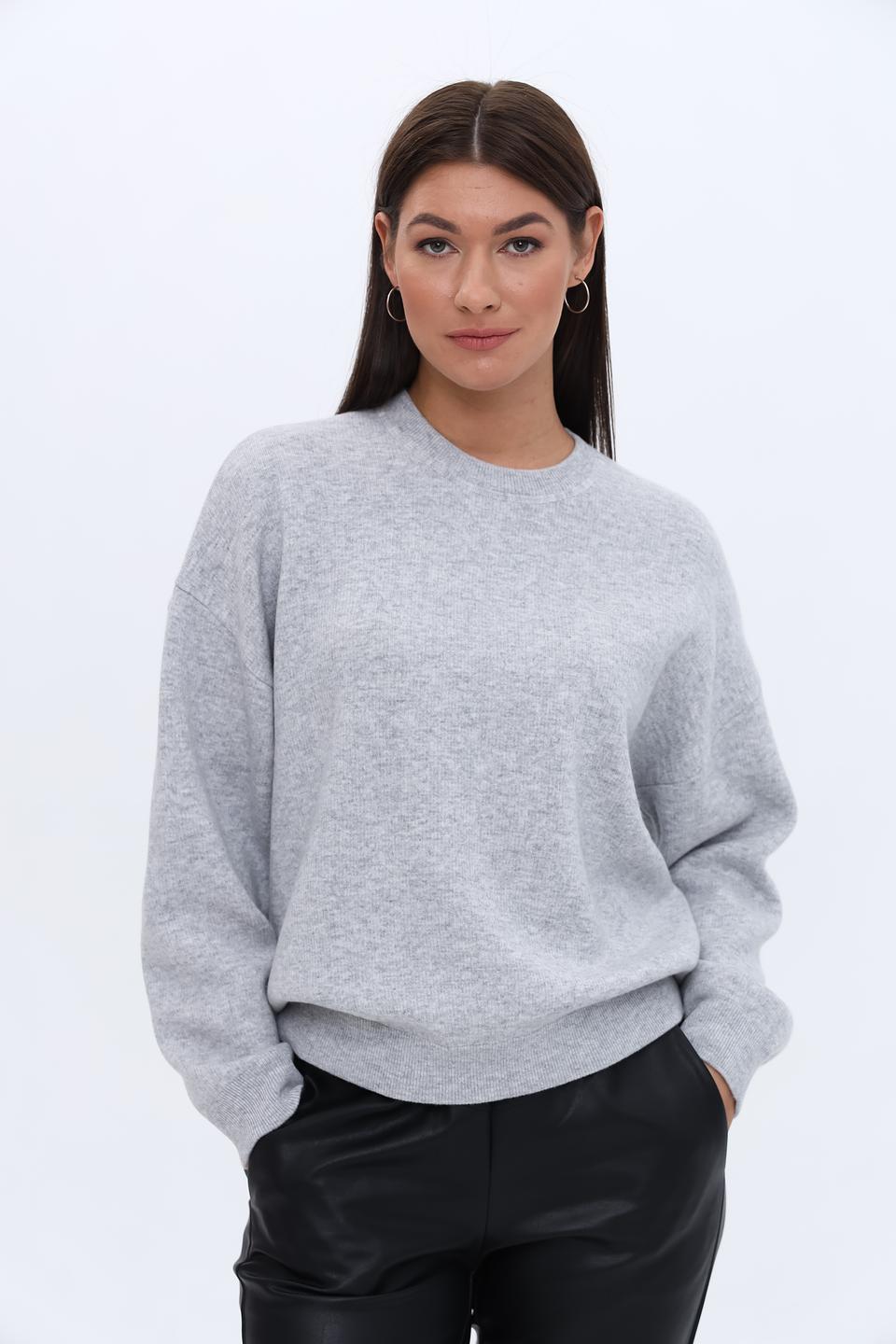 Джемпер Emporio Armani серый