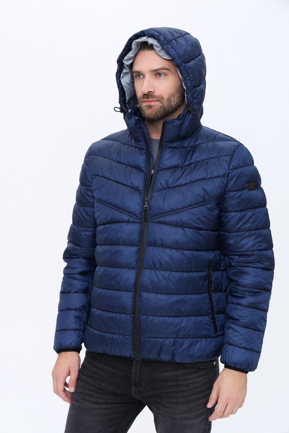 Куртка Basefield стеганая синяя