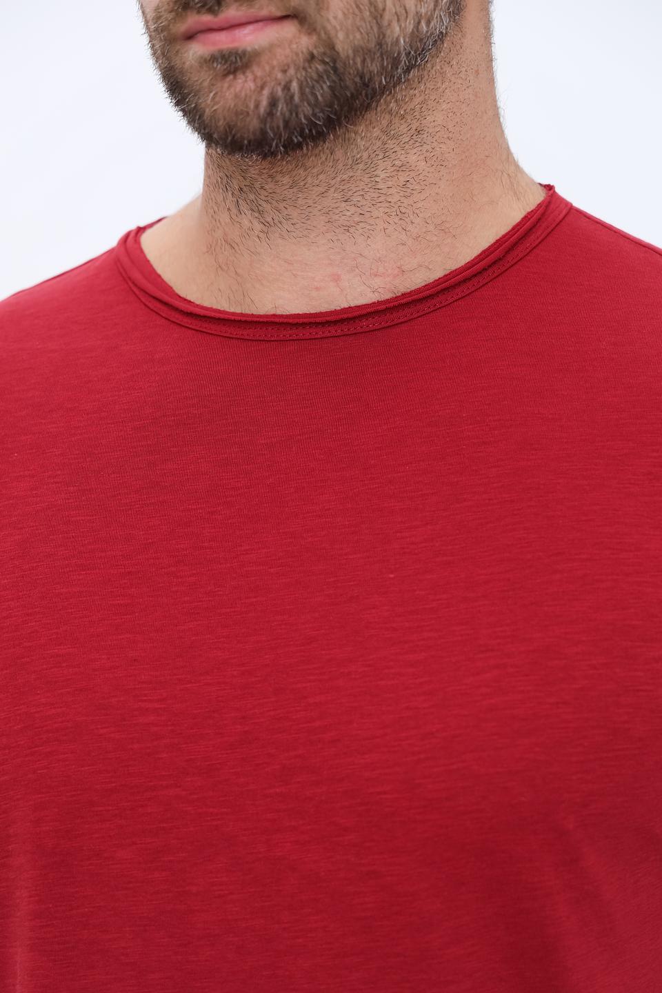 Футболка Time Zone бордовая