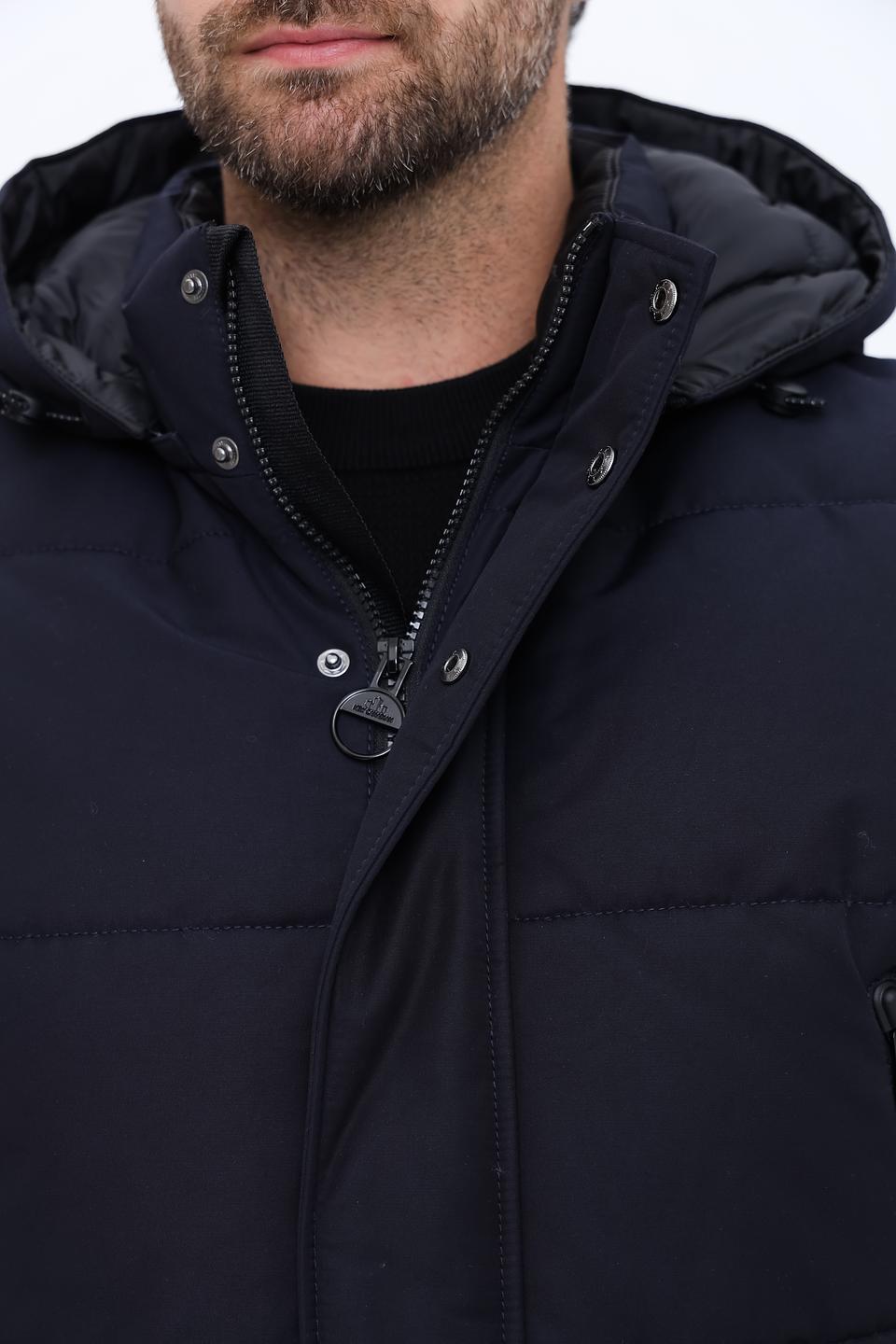 Куртка New Canadian стеганая тёмно-синяя