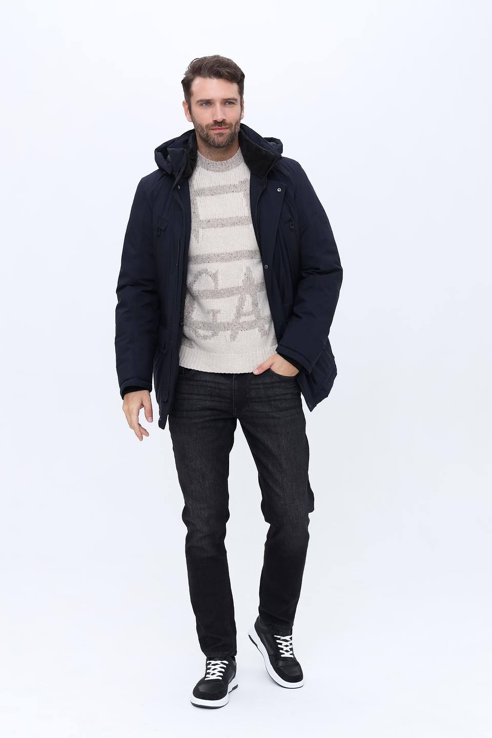 Куртка New Canadian мужская тёмно-синяя
