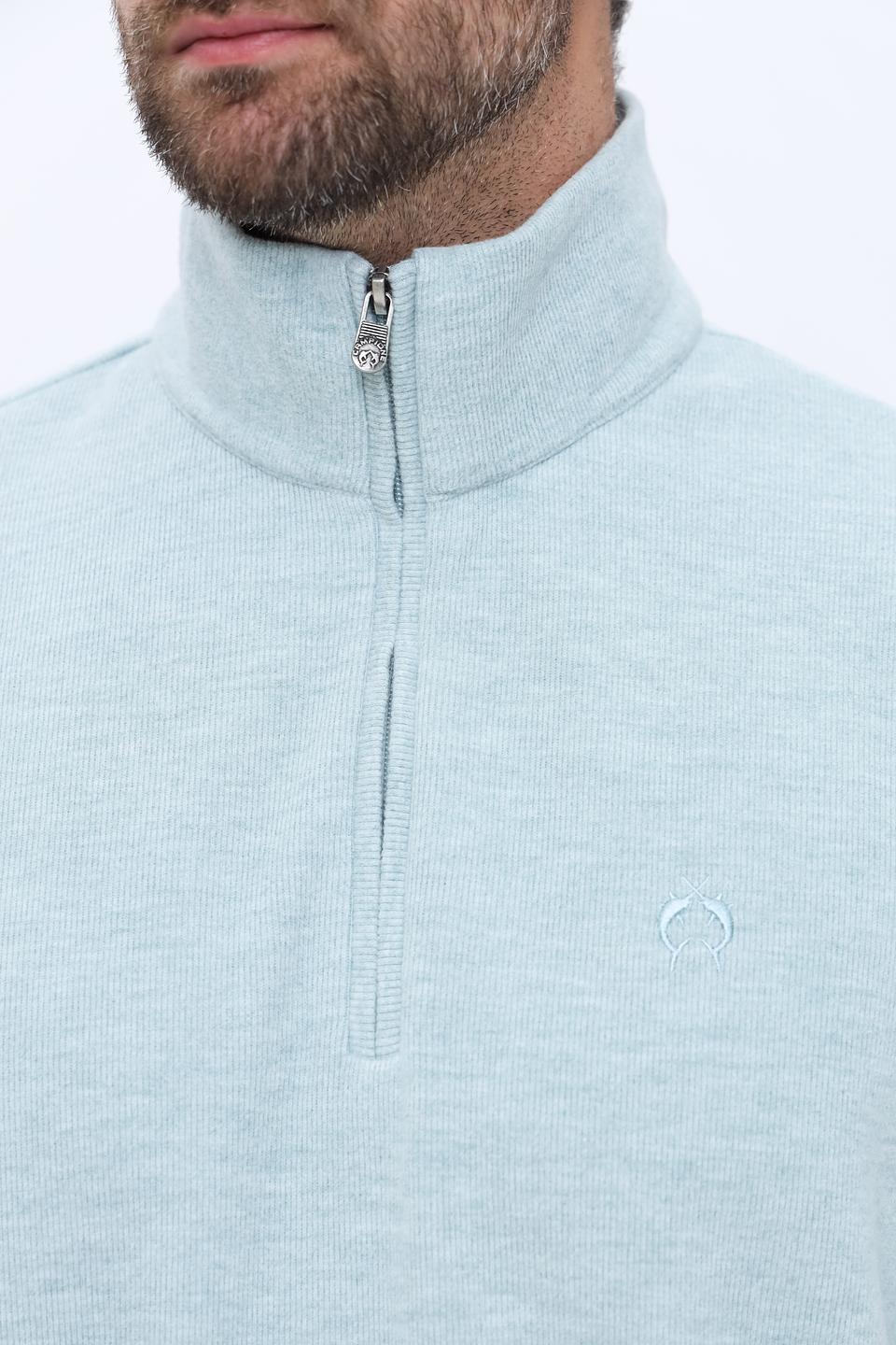 Джемпер Claudio Campione с молнией голубой