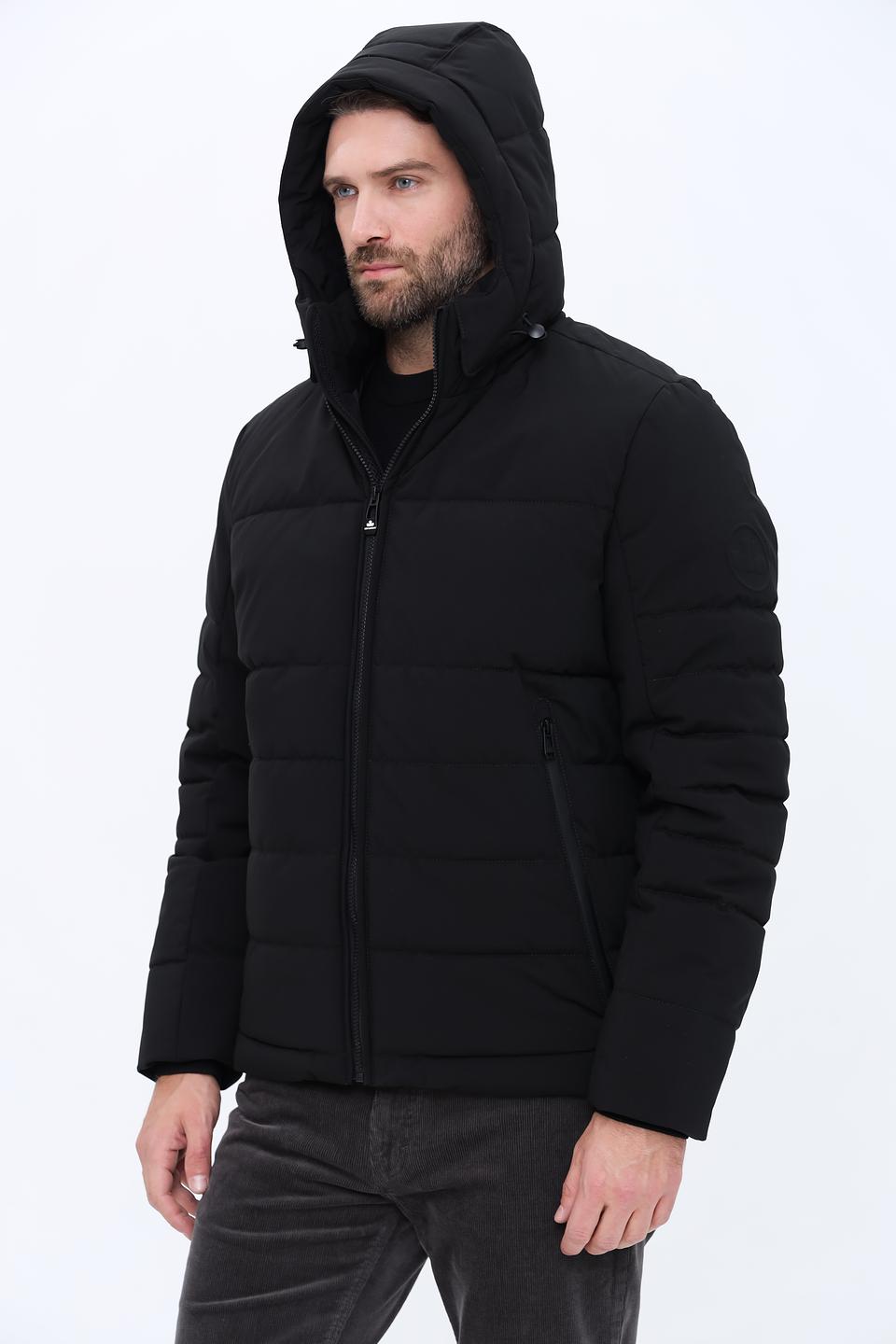 Куртка New Canadian чёрная стеганая