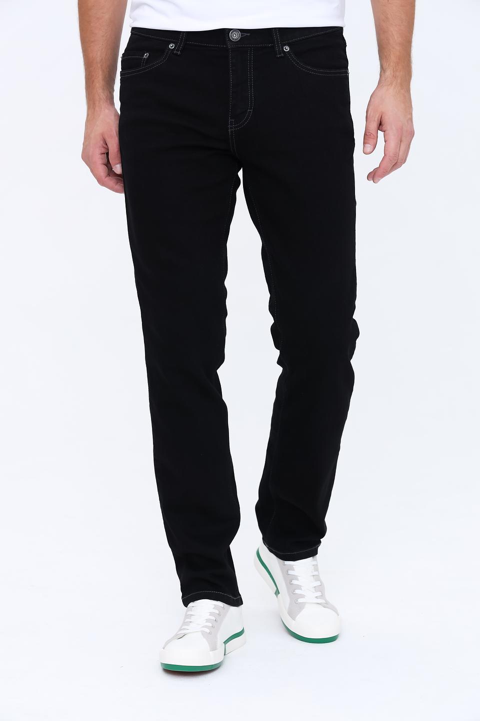 Джинсы Paddoks чёрные с контрастной строчкой