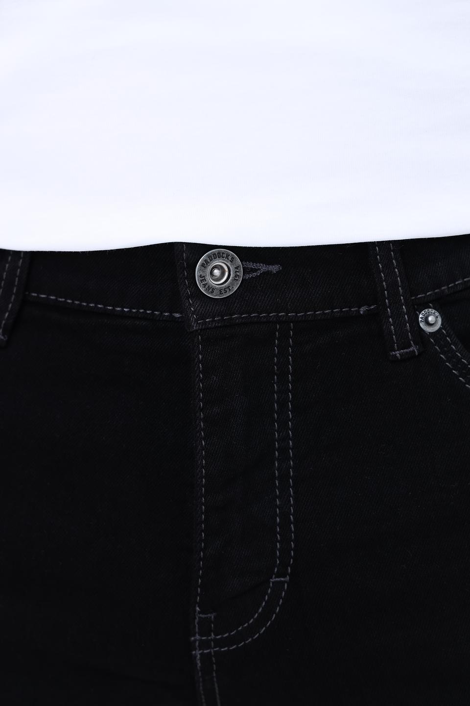 Джинсы Paddoks чёрные с контрастной строчкой