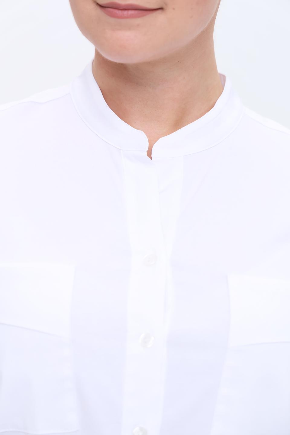 Блуза You Just White с карманами