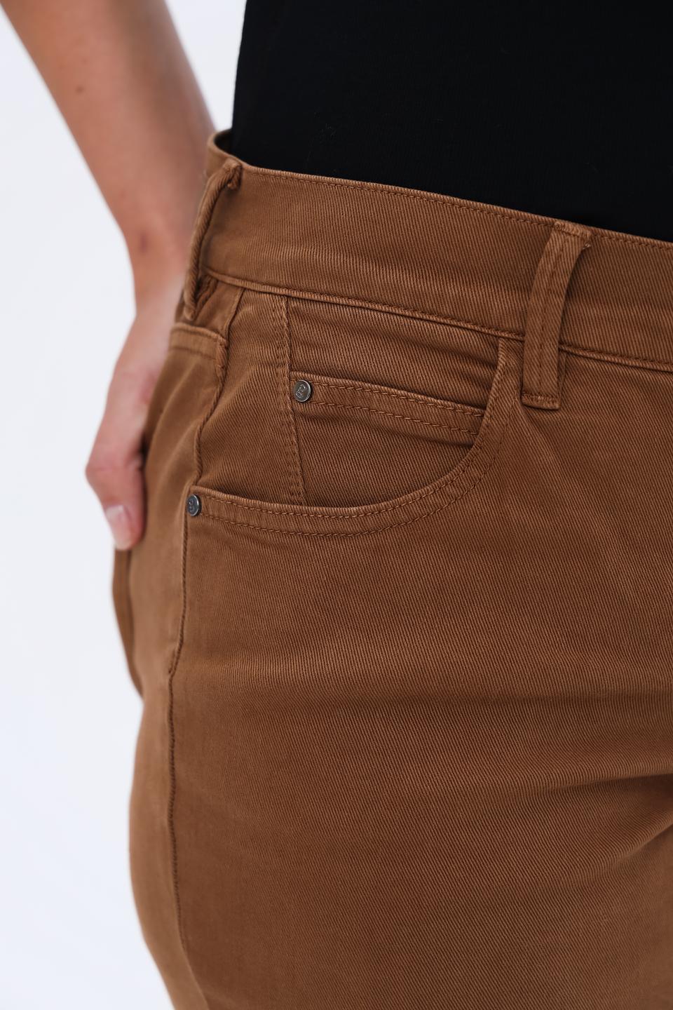 Джинсы Gardeur коричневые Slim Fit