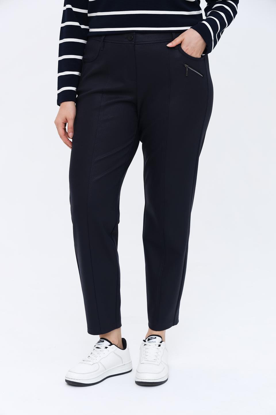 Брюки Frank Walder классические темно-синие