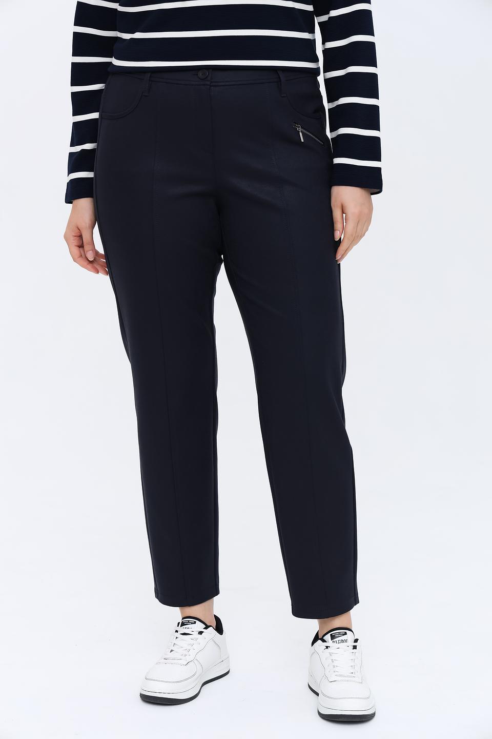 Брюки Frank Walder классические темно-синие